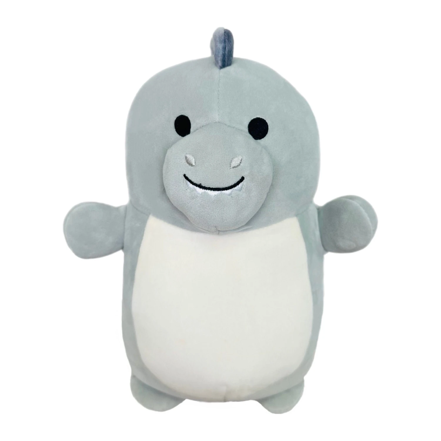 JAZWARES Squishmallow 10 Inch Justin The Gray Dinosuar Hug Mees Plush Toy 1 JAZWARES Squishmallow 10 Inch Justin The Gray Dinosuar Hug Mees Plush Toy