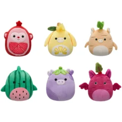 JAZWARES Squishmallow 5 Inch Food Fusion Squad - Full Set Of 6