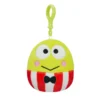 JAZWARES Squishmallow 3.5 Inch Keroppi Sanrio Plush Clip