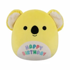 JAZWARES Squishmallow 5 Inch Donny The Koala With Happy Birthday Plush Toy