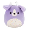 JAZWARES Squishmallow 5 Inch Deontay The Dog With Star Headband Plush Toy