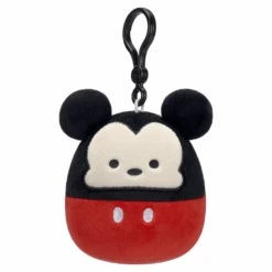 JAZWARES Squishmallow 3.5 Inch Mickey Mouse Disney Plush Clip