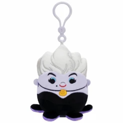 JAZWARES Squishmallow 3.5 Inch Ursula Disney Villains Plush Clip