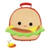 Squishmallow Carl The Cheeseburger Insulated Lunch Tote