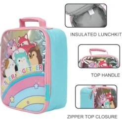 Squishmallow Better Together Insulated Lunch Tote -Owlandgoose Shop bio y45fq squishmallow better together insulated lunch tote 503041