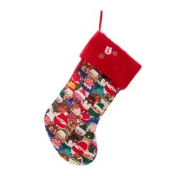 JAZWARES Squishmallow 19" Character Print Christmas Stocking