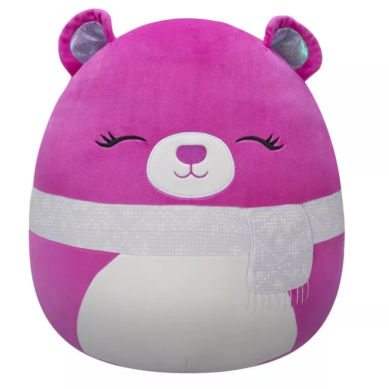 JAZWARES Squishmallow 5 Inch Crisanta The Bear With Scarf Plush Toy 1 JAZWARES Squishmallow 5 Inch Crisanta The Bear With Scarf Plush Toy