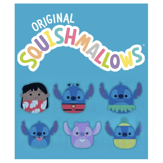 Squishmallow Squooshems Disney Stitch - One Mystery Bag 2 Squishmallow Squooshems Disney Stitch - One Mystery Bag - Image 2