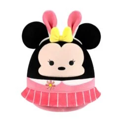 JAZWARES Squishmallow 8 Inch Minnie Mouse With Bunny Ears Easter Disney Plush Toy