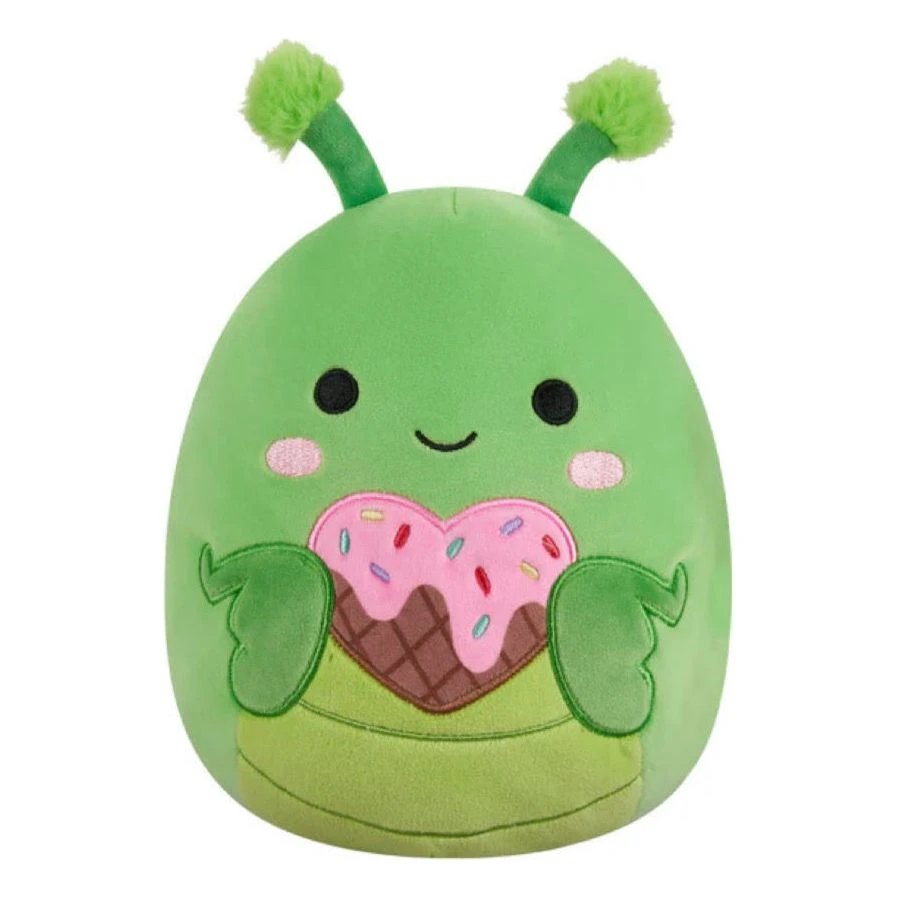 JAZWARES Squishmallow 5 Inch Trenton The Praying Mantis With Heart Ice Cream Valentine Plush Toy 1 JAZWARES Squishmallow 5 Inch Trenton The Praying Mantis With Heart Ice Cream Valentine Plush Toy