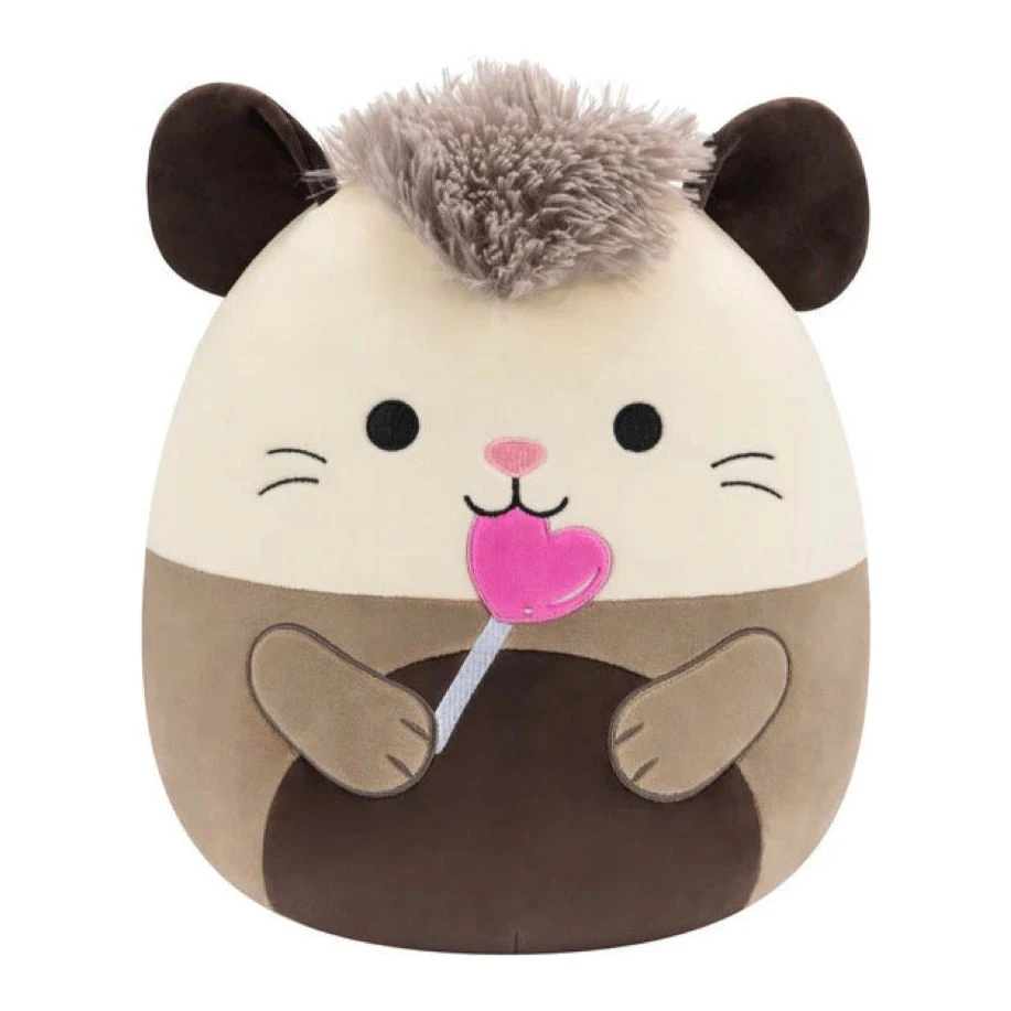 JAZWARES Squishmallow 5 Inch Luanne The Opossum With Heart Lollipop Valentine Plush Toy 1 JAZWARES Squishmallow 5 Inch Luanne The Opossum With Heart Lollipop Valentine Plush Toy