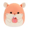 JAZWARES Squishmallow 5 Inch Erica The Chinchilla With Heart Mug Valentine Plush Toy