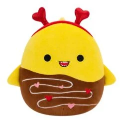 JAZWARES Squishmallow 12 Inch Chandler The Chocolate Dipped Shark Valentine Plush Toy